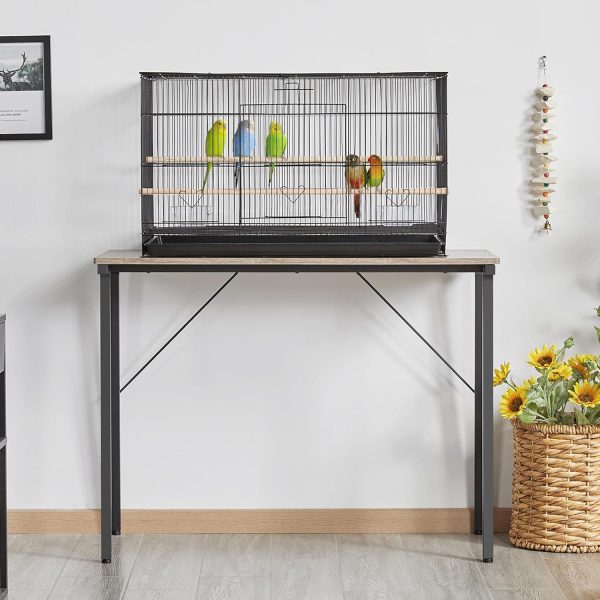 PAW HEAVEN BY SOHAIB 30" Length Flight Bird Cage Iron Flight Parrot Cage for Small Parrots Parakeets Cockatiels Budgies Conures QUaker Parrot - Image 2